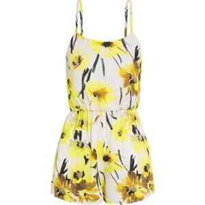 Alice + Olivia Cassia Flutter Romper - Daisy Field - 0